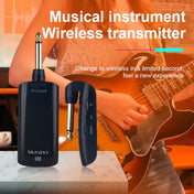 Measy AU688-U 20 Channels Wireless Guitar System Rechargeable Musical Instrument Transmitter Receiver Eurekaonline