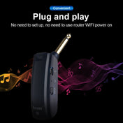Measy AU688-U 20 Channels Wireless Guitar System Rechargeable Musical Instrument Transmitter Receiver Eurekaonline