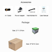 Measy AV530-2 5.8GHz Wireless Audio / Video Transmitter + 2 Receiver, Transmission Distance: 300m, UK Plug Eurekaonline