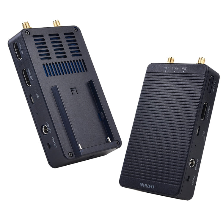 Measy T1 4K HDMI 2.0 Wireless Audio Video Transmitter Receiver Extender Transmission System, Transmission Distance: 200m, EU Plug(Black) Eurekaonline