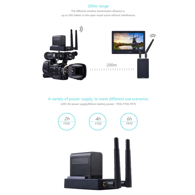 Measy T1 4K HDMI 2.0 Wireless Audio Video Transmitter Receiver Extender Transmission System, Transmission Distance: 200m, EU Plug(Black) Eurekaonline