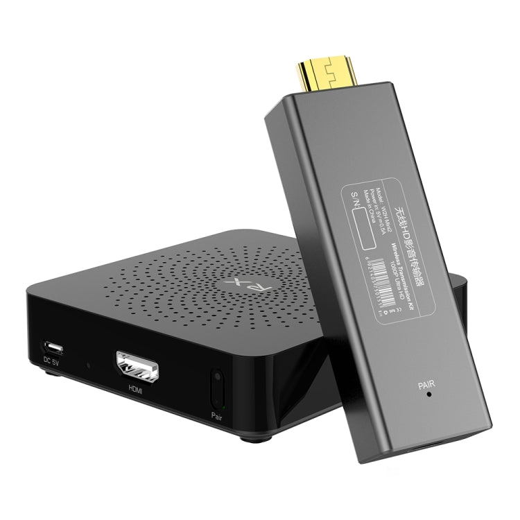 Measy W2H Mini2 60GHz Full HD 1080P Wireless 3D Transmission Kit, Transmission Distance: 30m, US Plug Eurekaonline