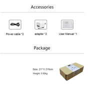 Measy W2H Nano 1080P HDMI 1.4 3D Wireless HDMI Audio Video Transmitter Receiver Extender, Transmission Distance: 30m, EU Plug Eurekaonline