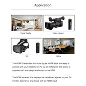 Measy W2H Nano 1080P HDMI 1.4 3D Wireless HDMI Audio Video Transmitter Receiver Extender, Transmission Distance: 30m, US Plug Eurekaonline