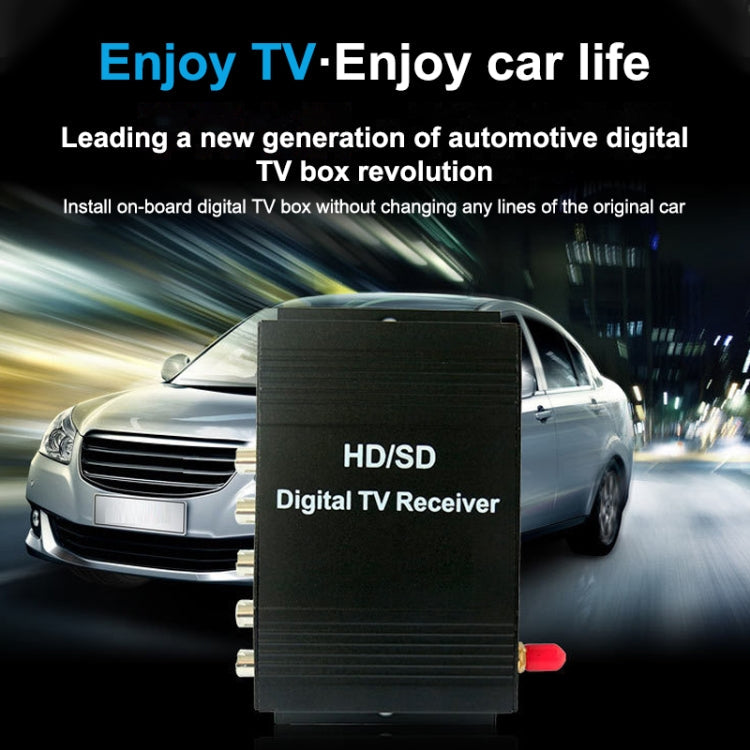 Mobile ATSC Digital TV Receiver TV Tunner, Suit for United States / Canada Market(Black) Eurekaonline