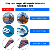 Moge 200x22 Outdoor Professional HD Night Vision Telescope With Holder Eurekaonline