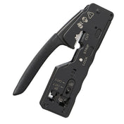 Multifunctional Seven-type Through-hole Crystal Head 6P8P Wire Stripping Network Tool Extrusion Crimping Wire Network Cable Pliers Eurekaonline