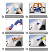 N5 104 in 1 Car Paintless Dent Removal Fender Damage Repair Puller Lifter, Plug Type:US Plug Eurekaonline