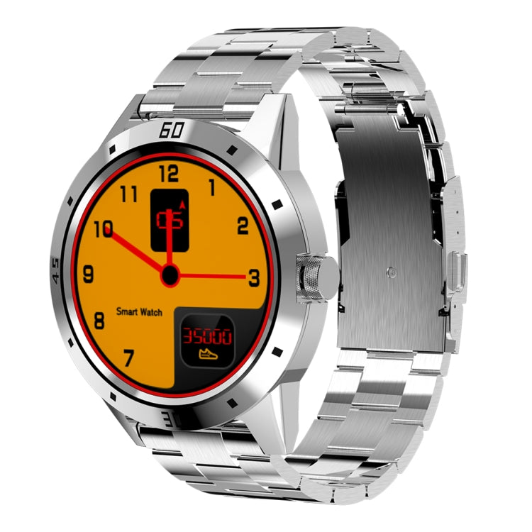 N6 Smart Watch 1.3 inch TFT Screen MTK2502C Bluetooth4.0, Stainless Steel Watch Band, Support Heart Rate Monitor & Pedometer & Sleep Monitor & Sedentary Reminder(Silver) Eurekaonline