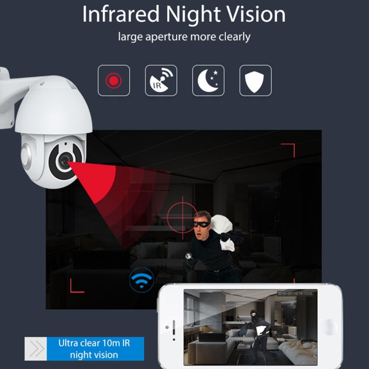 NEO NIP-33RQ WiFi Outdoor Smart PT IP Camera(White) Eurekaonline
