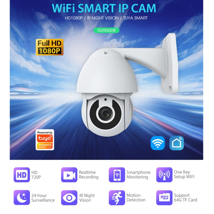 NEO NIP-33RQ WiFi Outdoor Smart PT IP Camera(White) Eurekaonline