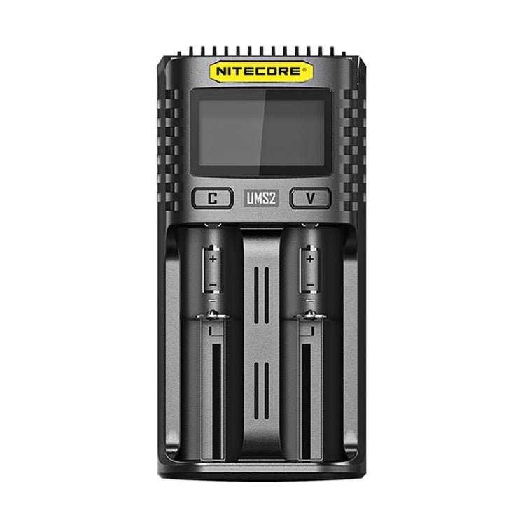 NITECORE Fast Lithium Battery Charger, US Plug, Model: UMS2 Eurekaonline