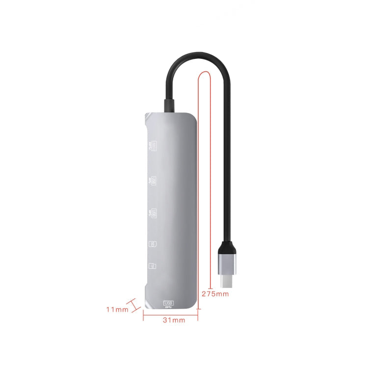  SD Card Slot + USB 3.0 + 3 USB 2.0 Female Adapter Eurekaonline