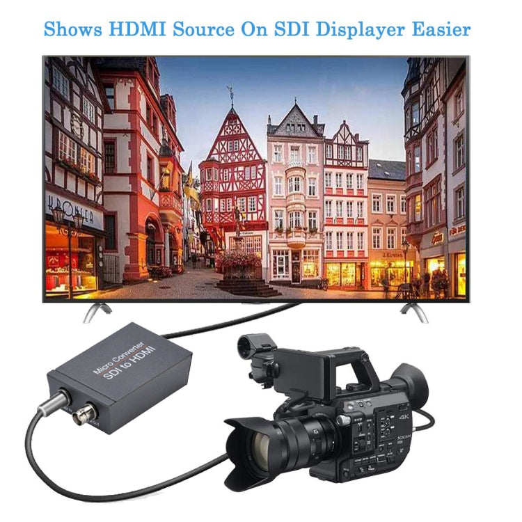NK-M008 3G / SDI to HDMI Full HD Converter(Black) Eurekaonline