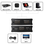 NK-W80 8K UHD HDMI 2X1 One-way Switch Eurekaonline