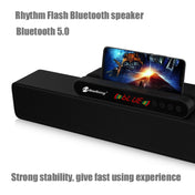 Newrixing NR-5017 LED Bluetooth Portable Speaker TWS Connection Loudspeaker Sound System 10W Stereo Surround Speaker(Rose Gold) Eurekaonline