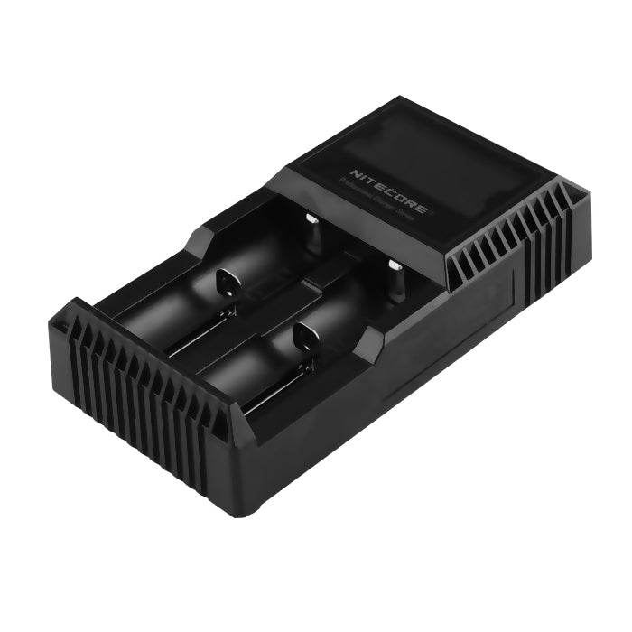 Nitecore D2 Intelligent Digi Smart Charger with LED Indicator for 14500, 16340 (RCR123), 18650, 22650, 26650, Ni-MH and Ni-Cd (AA, AAA) Battery Eurekaonline