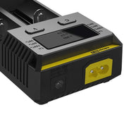 Nitecore NEW i2 Intelligent Digi Smart Charger with LED Indicator for 14500, 16340 (RCR123), 18650, 22650, 26650, Ni-MH and Ni-Cd (AA, AAA) Battery Eurekaonline