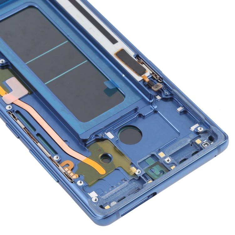 OLED LCD Screen for Samsung Galaxy Note 8 SM-N950 Digitizer Full Assembly with Frame (Blue) Eurekaonline
