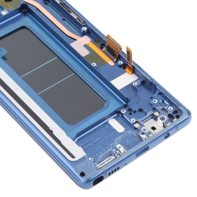 OLED LCD Screen for Samsung Galaxy Note 8 SM-N950 Digitizer Full Assembly with Frame (Blue) Eurekaonline