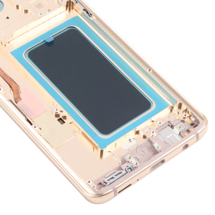 OLED LCD Screen for Samsung Galaxy S9+ SM-G965 Digitizer Full Assembly with Frame (Gold) Eurekaonline