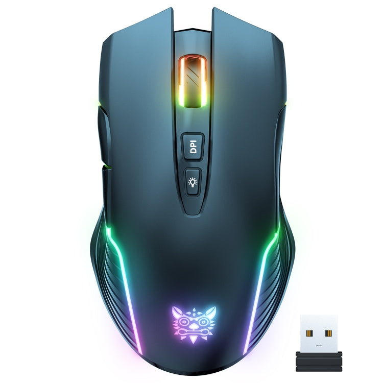 ONIKUMA CW905 2.4G RGB Lighting Wireless Mouse(Black) Eurekaonline