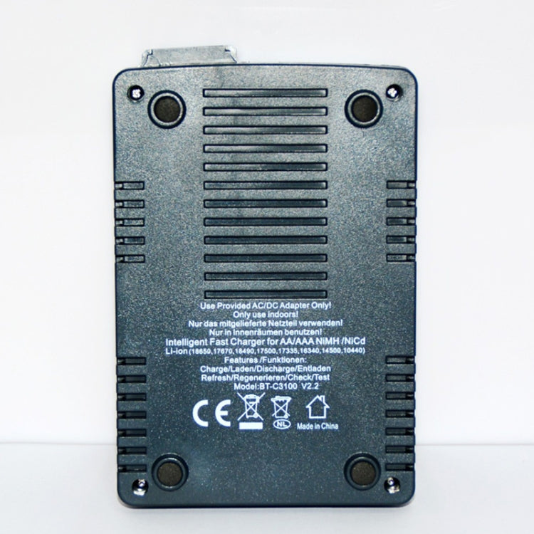 OPUS BT-C3100 Smart Smart Digital Intelligent 4-Slot Battery Charger(EU Plug) Eurekaonline