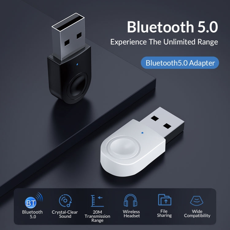 ORICO BTA-608 Bluetooth 5.0 Adapter (White) Eurekaonline