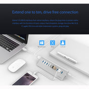 ORICO M3H10-U3-V2 Aluminum Alloy 10 USB 3.0 Ports HUB Eurekaonline