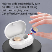Older Young Sound Amplifier Sound Collector Hearing Aid(Red Blue) Eurekaonline