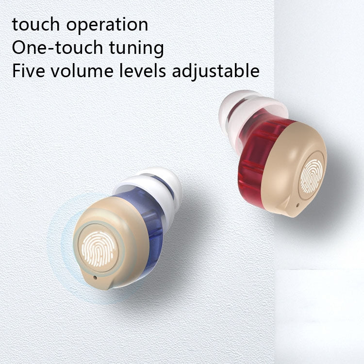 Older Young Sound Amplifier Sound Collector Hearing Aid(White) Eurekaonline