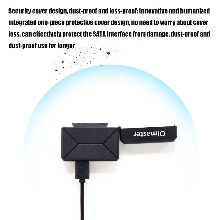 Olmaster External Notebook Hard Drive Adapter Cable Easy Drive Cable USB3.0 to SATA Converter, Style:Hard Disk + Type-C Adapter, Size:3.5 Inch (US Plug) Eurekaonline
