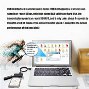 Olmaster External Notebook Hard Drive Adapter Cable Easy Drive Cable USB3.0 to SATA Converter, Style:Hard Disk + Type-C Adapter, Size:3.5 Inch (US Plug) Eurekaonline