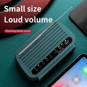 OneDer JY68 Wireless Bluetooth Speaker 3D Surround Stereo FM Radio Music Player Subwoofer(Green) Eurekaonline