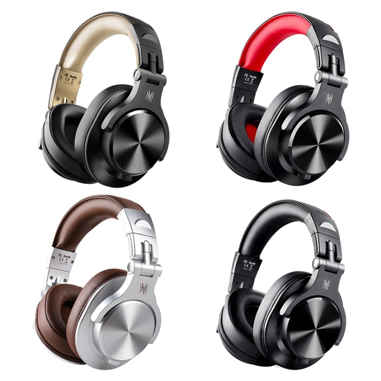 OneOdio A70 Brown Head-mounted Wireless Bluetooth Stereo Headset Eurekaonline