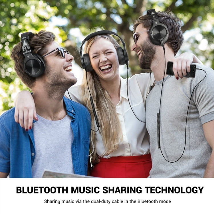 OneOdio A70 Brown Head-mounted Wireless Bluetooth Stereo Headset Eurekaonline