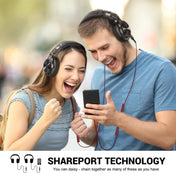OneOdio A71 Head-mounted Noise Reduction Wired Headphone with Microphone(Black) Eurekaonline