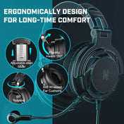 OneOdio PRO GD Phone Tablet Student Wired Headset, Cable Length: 2m(Black) Eurekaonline