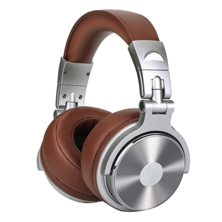 OneOdio Pro-30 Head-mounted Wired Headphone with Microphone(Brown) Eurekaonline