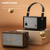 Oneder D6 40W Retro Classic Wooden Portable Outdoor Bluetooth Speaker(Brown) Eurekaonline