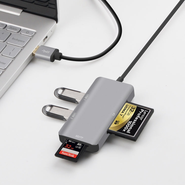 Onten 8107 USB3.0 HUB with CF SD TF Card Reader Eurekaonline