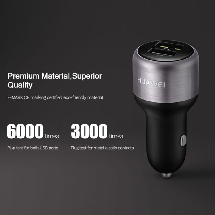 Original Huawei CP31 18W Max Dual USB Port Fast Charging Car Charger (Grey) Eurekaonline