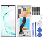 Original LCD Screen for Samsung Galaxy Note10 4G/Note10 5G SM-N971/N970 Digitizer Full Assembly With Frame (Silver) Eurekaonline