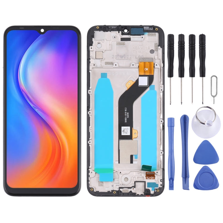  Spark 6 Go KE5J Digitizer Full Assembly with Frame Eurekaonline