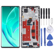 Original OLED LCD Screen for Honor 60 Digitizer Full Assembly with Frame(Black) Eurekaonline