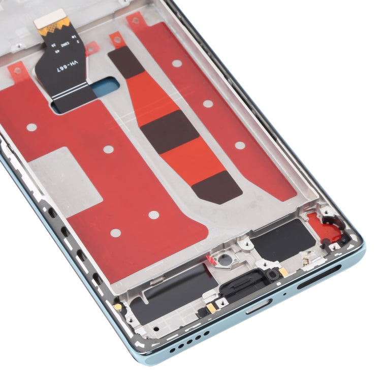 Original OLED LCD Screen for Honor 60 Digitizer Full Assembly with Frame(Green) Eurekaonline