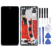 Original OLED LCD Screen for Honor V40 Lite Digitizer Full Assembly with Frame(Green) Eurekaonline