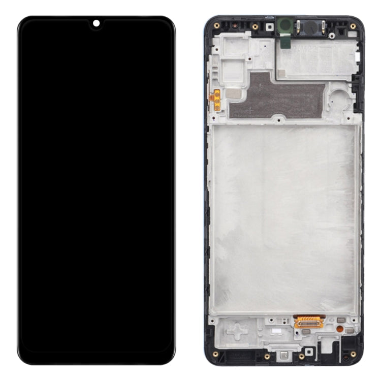 Original Super AMOLED LCD Screen For Samsung Galaxy Galaxy F22 Digitizer Full Assembly with Frame Eurekaonline