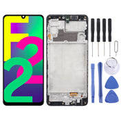 Original Super AMOLED LCD Screen For Samsung Galaxy Galaxy F22 Digitizer Full Assembly with Frame Eurekaonline