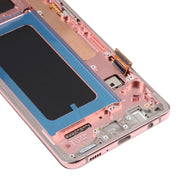Original Super AMOLED LCD Screen for Samsung Galaxy S10+ Digitizer Full Assembly with Frame (Pink) Eurekaonline